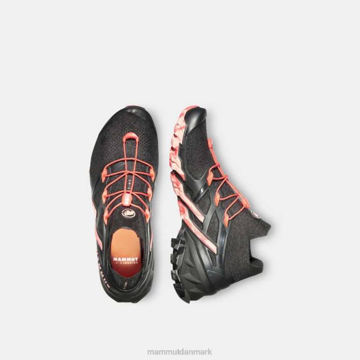 Mammut Kvinder aegility pro mid sort-mørk laks 2TDP346