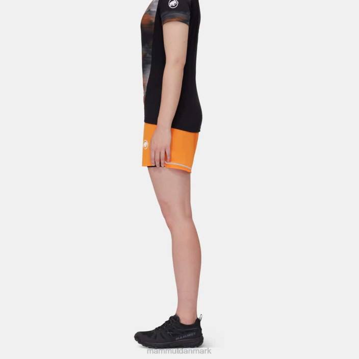 Mammut Kvinder aenergy tr 2 i 1 shorts mørk mandarin-sort 2TDP840