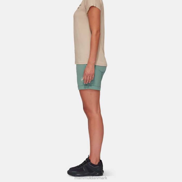 Mammut Kvinder runbold rullemanchetshorts mørk jade 2TDP953