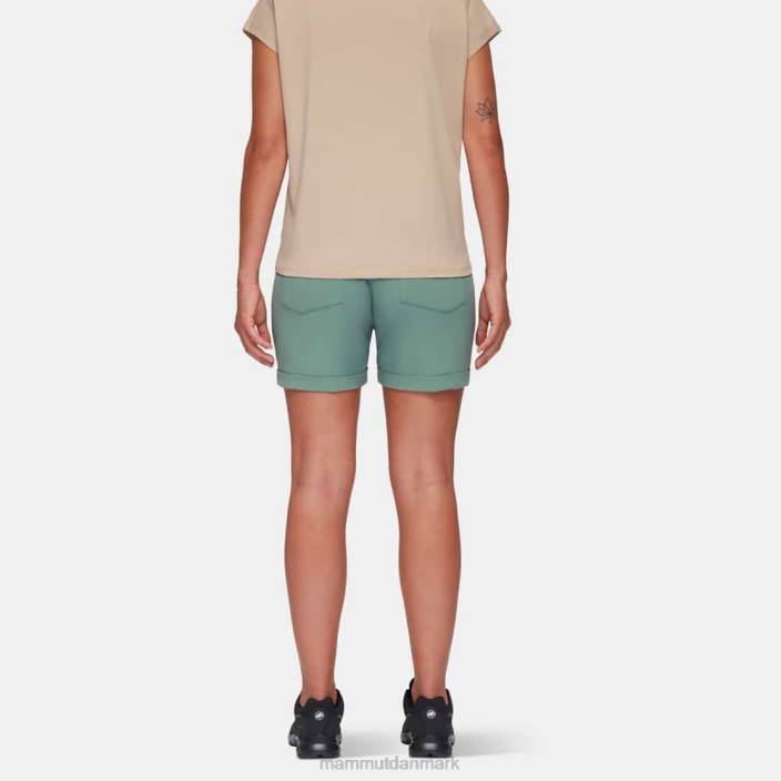 Mammut Kvinder runbold rullemanchetshorts mørk jade 2TDP953