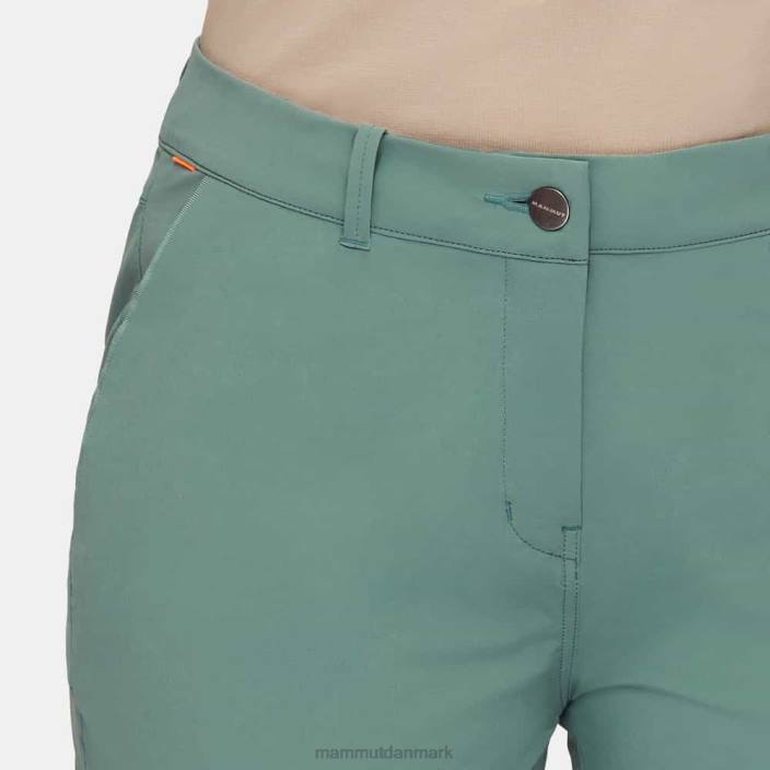 Mammut Kvinder runbold rullemanchetshorts mørk jade 2TDP953