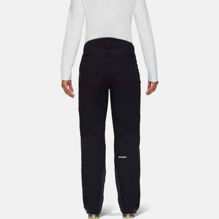 Mammut Kvinder stoney hs termobukser sort hvid 2TDP233