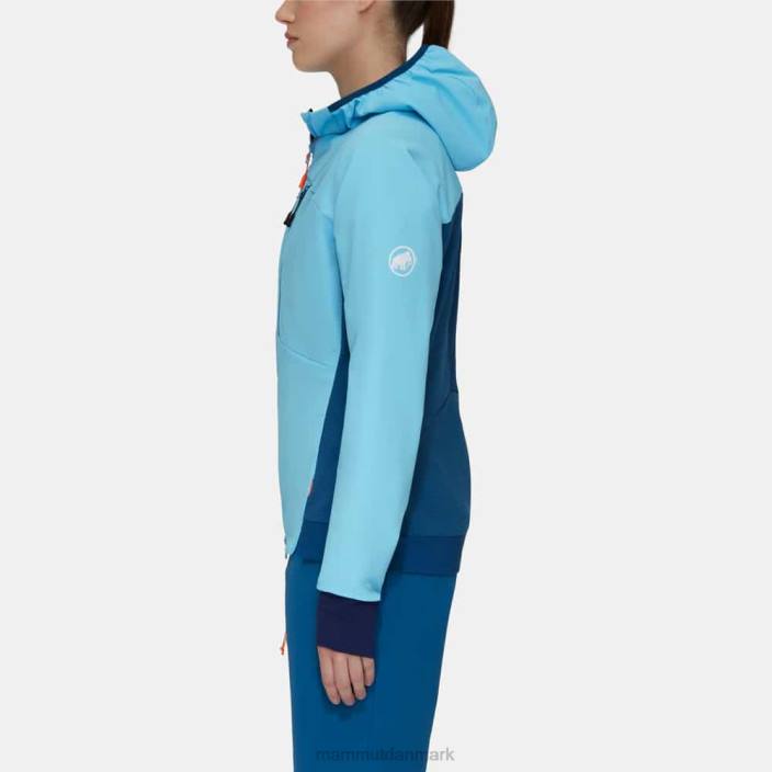 Mammut Kvinder aenergy so hybrid hættejakke kølig blå-dyb is 2TDP696