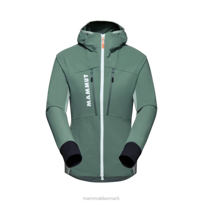 Mammut Kvinder aenergy so hybrid hættejakke mørk jade-jade 2TDP34