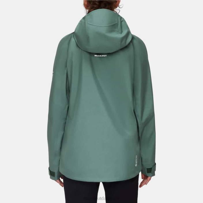 Mammut Kvinder krater iv hs hættejakke mørk jade 2TDP686