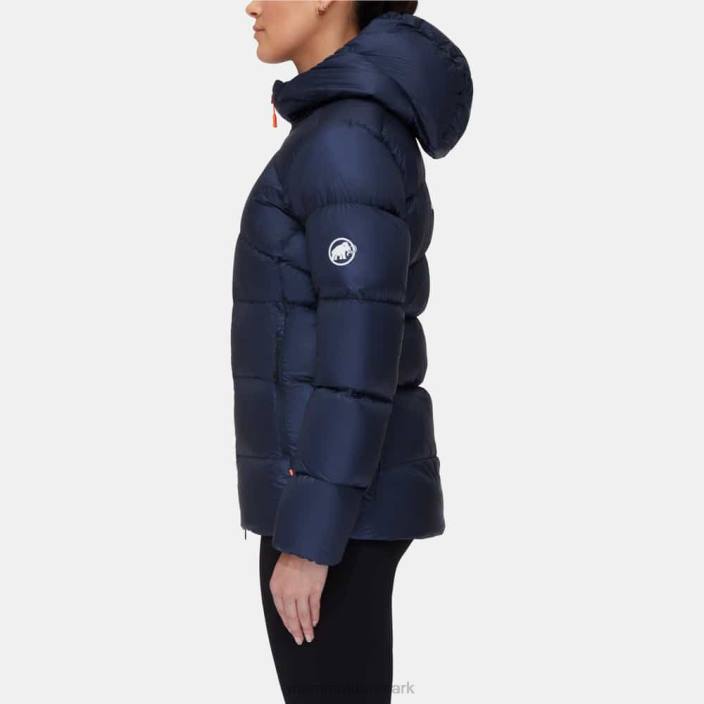 Mammut Kvinder meron i hættejakke marine-sort 2TDP51
