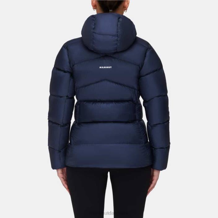 Mammut Kvinder meron i hættejakke marine-sort 2TDP51