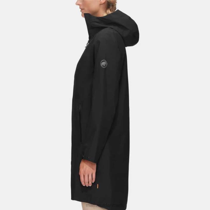 Mammut Kvinder seon pac hs parka med hætte sort 2TDP64