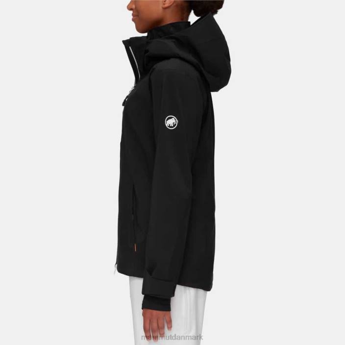 Mammut Kvinder stoney hs jakke sort hvid 2TDP69