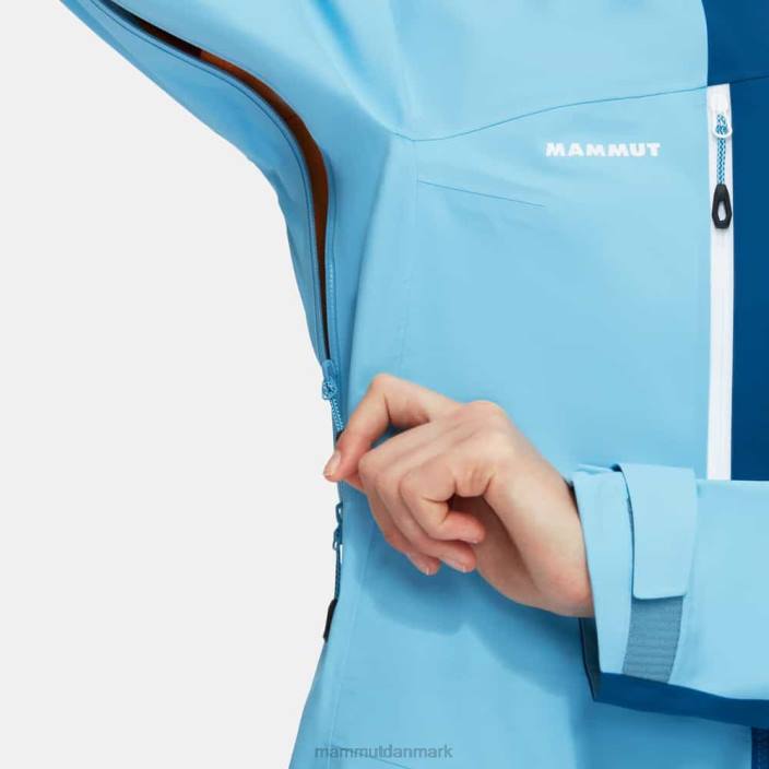 Mammut Kvinder taiss hs hættejakke kølig blå-dyb is 2TDP725