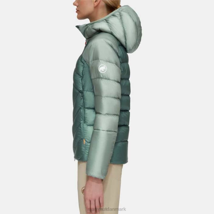 Mammut Kvinder taiss i hættejakke mørk jade-jade 2TDP32