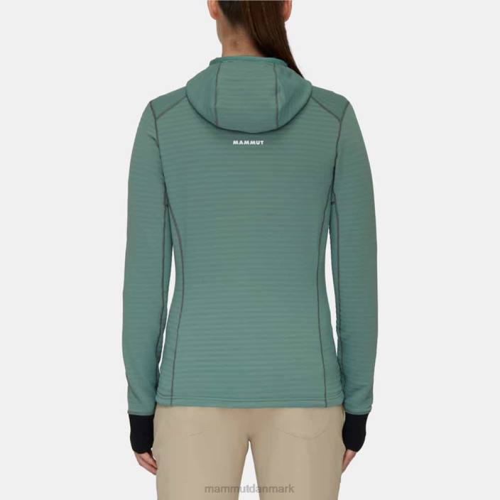 Mammut Kvinder taiss light ml hættejakke mørk jade-sort 2TDP986