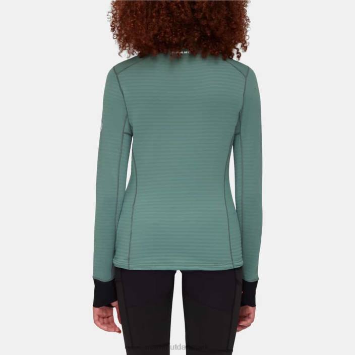 Mammut Kvinder taiss light ml jakke mørk jade-sort 2TDP991