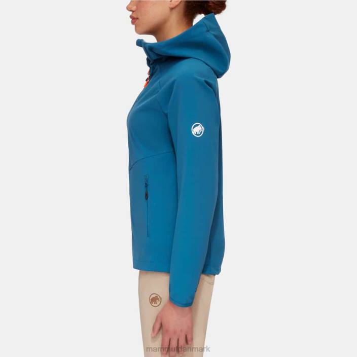 Mammut Kvinder ultimativ komfort så hættejakke dyb is 2TDP666