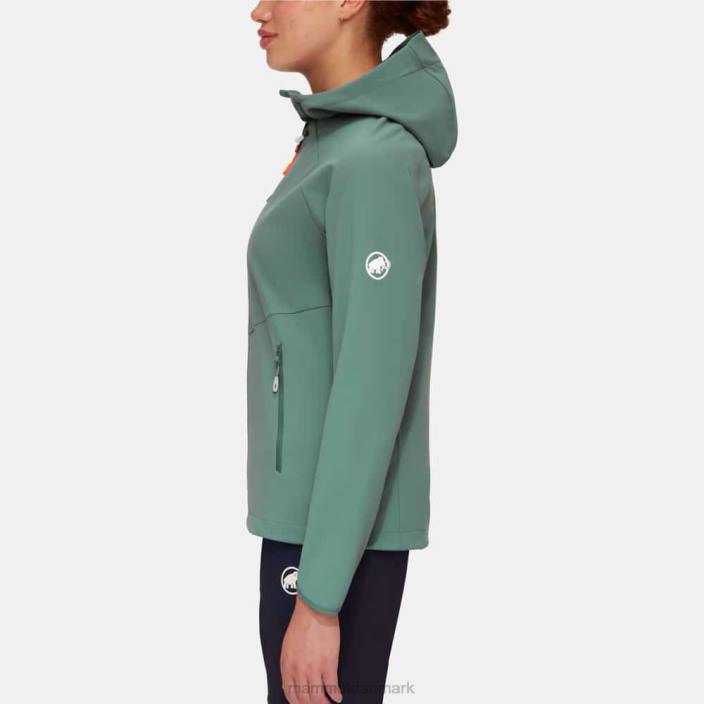 Mammut Kvinder ultimativ komfort så hættejakke mørk jade 2TDP15