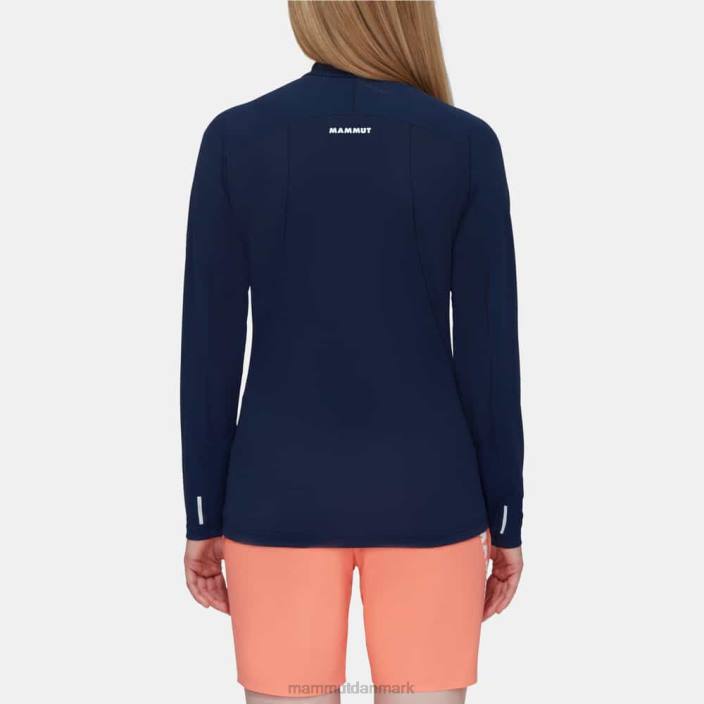 Mammut Kvinder aenergy fl langærmet halv lynlås marine 2TDP846