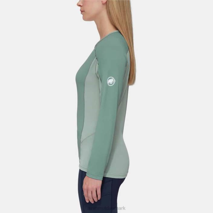Mammut Kvinder aenergy fl langærmet mørk jade-jade 2TDP857