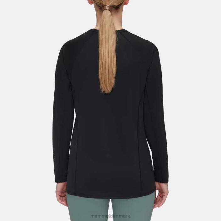 Mammut Kvinder selun fl langærmet logo sort 2TDP142