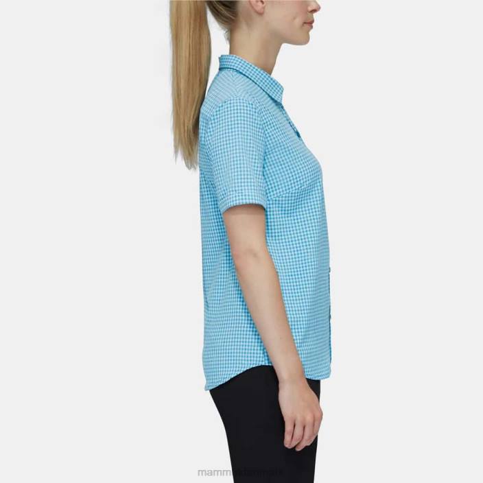 Mammut Kvinder aada skjorte dyb iskold blå 2TDP795