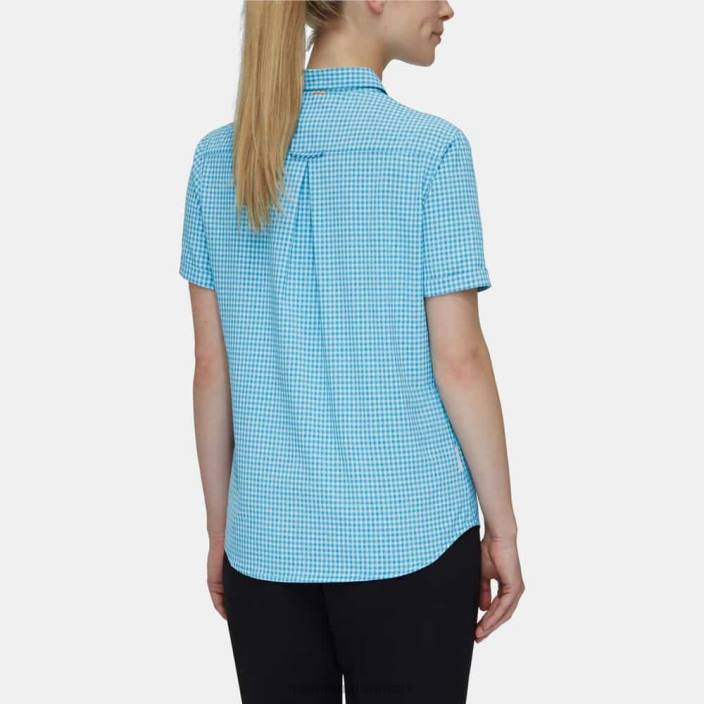 Mammut Kvinder aada skjorte dyb iskold blå 2TDP795