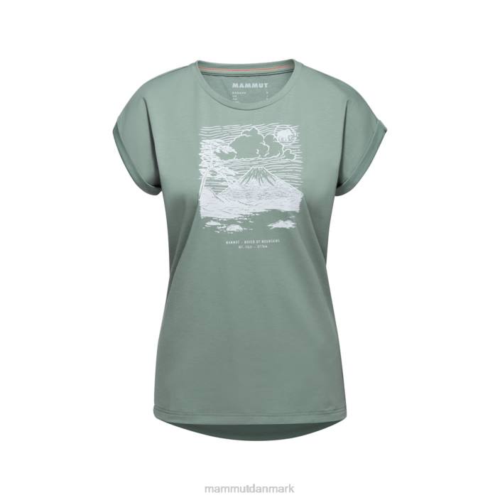 Mammut Kvinder bjerg t-shirt fujiyama jade 2TDP1109