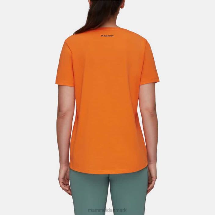 Mammut Kvinder kerne t-shirt emblem mørk mandarin 2TDP900