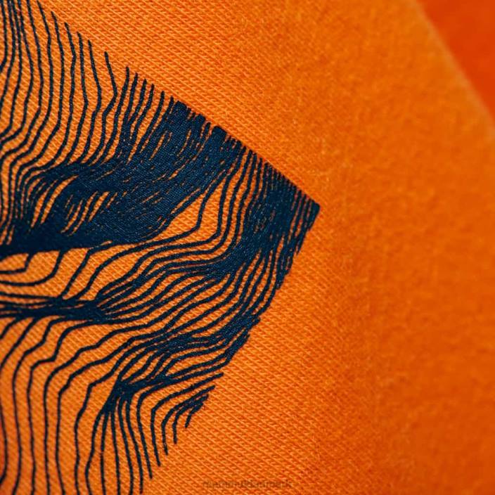 Mammut Kvinder kerne t-shirt emblem mørk mandarin 2TDP900