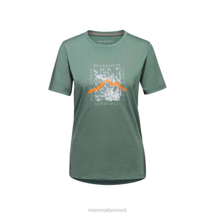 Mammut Kvinder kerne t-shirt æske mørk jade 2TDP1094