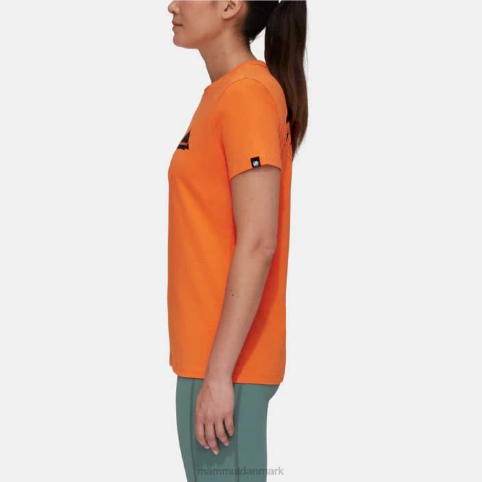 Mammut Kvinder massone t-shirt crag mørk mandarin 2TDP1090