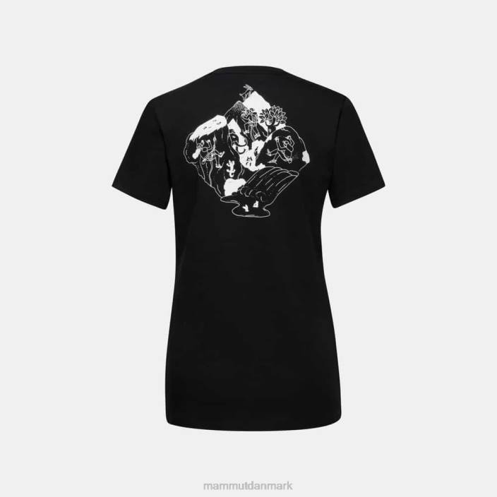 Mammut Kvinder massone t-shirt crag sort 2TDP249