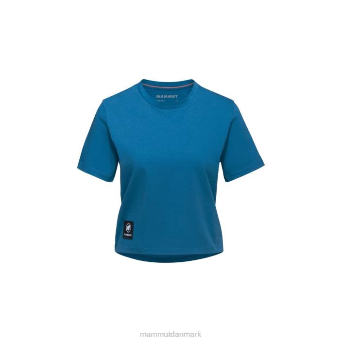 Mammut Kvinder massone t-shirt cropped patch dyb is 2TDP978