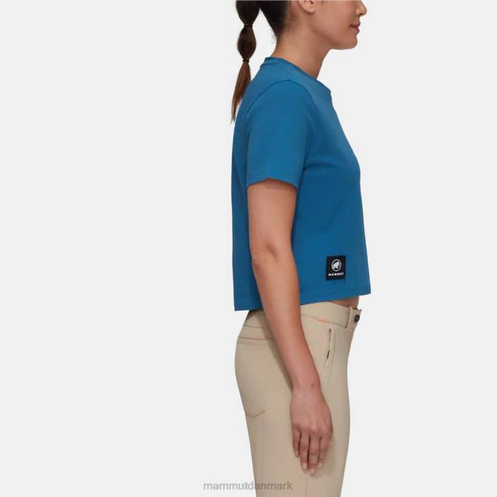 Mammut Kvinder massone t-shirt cropped patch dyb is 2TDP978