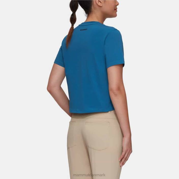 Mammut Kvinder massone t-shirt cropped patch dyb is 2TDP978