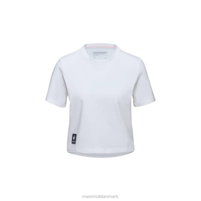 Mammut Kvinder massone t-shirt cropped patch hvid 2TDP186