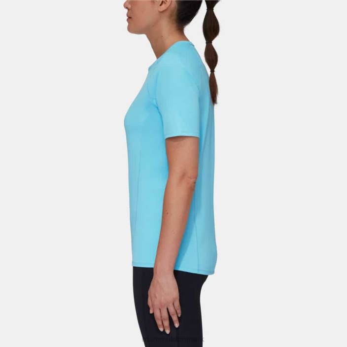 Mammut Kvinder selun fl t-shirt logo kølig blå 2TDP887