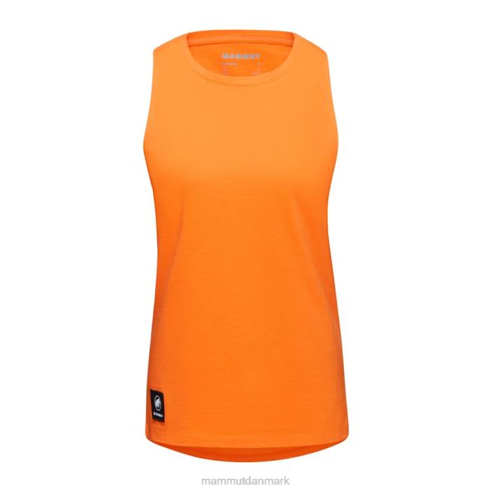Mammut Kvinder massone tank top patch mørk mandarin 2TDP154