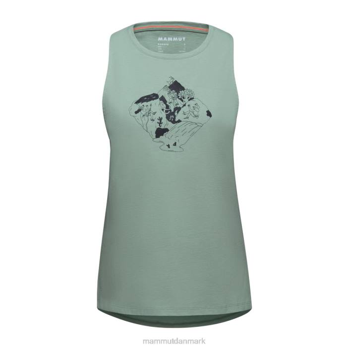 Mammut Kvinder massone tanktop klatrer jade 2TDP810