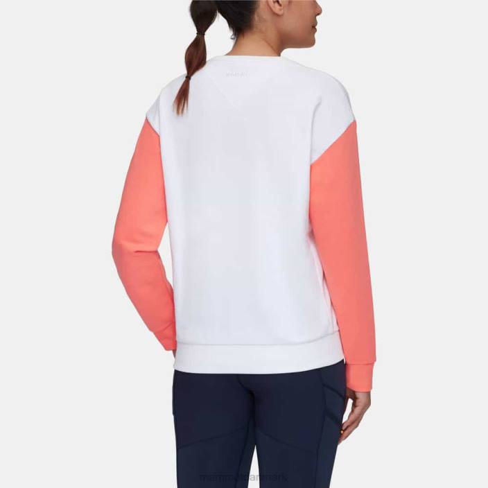 Mammut Kvinder core ml crew neck hver dag hvid-laks 2TDP244