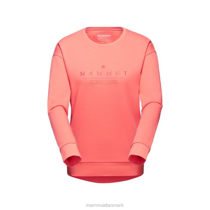 Mammut Kvinder core ml rund hals logo laks 2TDP1034