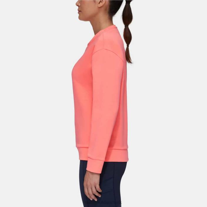 Mammut Kvinder core ml rund hals logo laks 2TDP1034