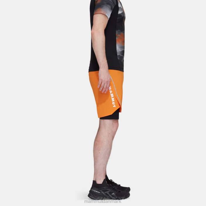 Mammut Mænd aenergy tr 2 i 1 shorts mørk mandarin-sort 2TDP974