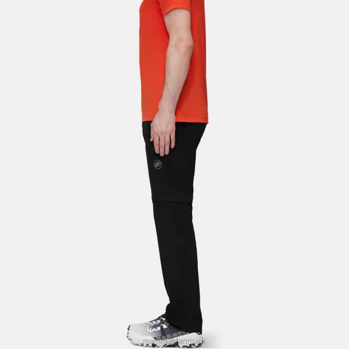Mammut Mænd runbold bukser med lynlås sort 2TDP265