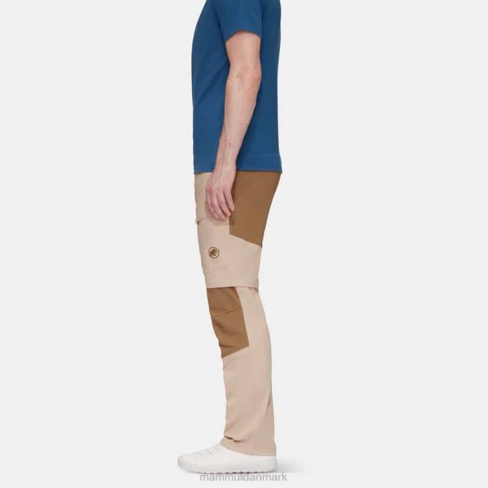 Mammut Mænd zinal hybrid bukser med lynlås savanne-mørkt sand 2TDP1101