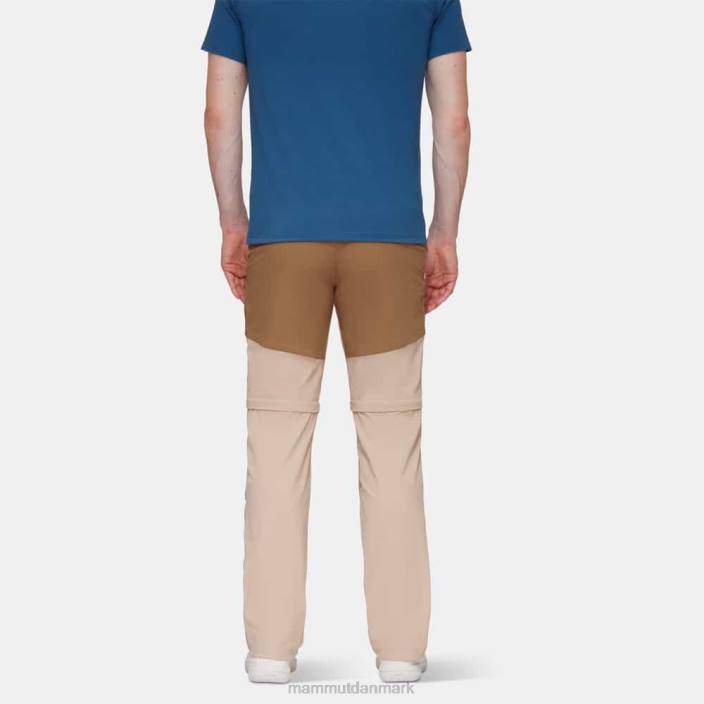 Mammut Mænd zinal hybrid bukser med lynlås savanne-mørkt sand 2TDP1101