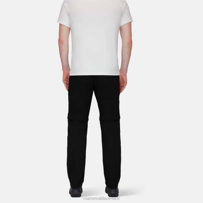 Mammut Mænd zinal hybrid bukser med lynlås sort 2TDP255