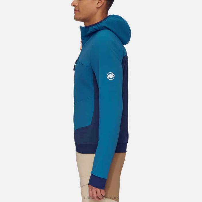 Mammut Mænd aenergy so hybrid hættejakke dyb is-marine 2TDP663