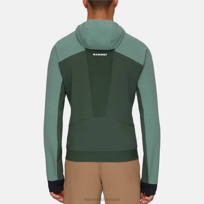Mammut Mænd aenergy so hybrid hættejakke mørke jade-træer 2TDP664