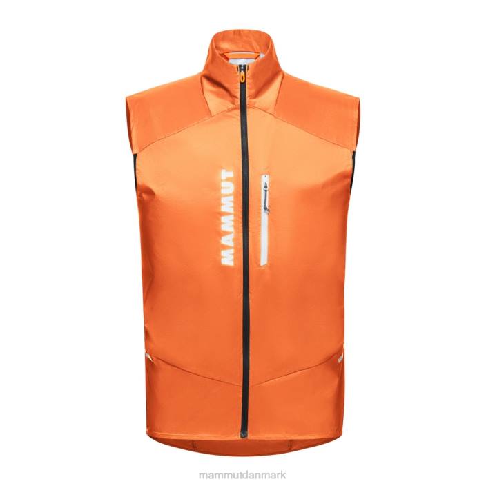 Mammut Mænd aenergy tr wb hybrid vest mørk mandarin-sort 2TDP668