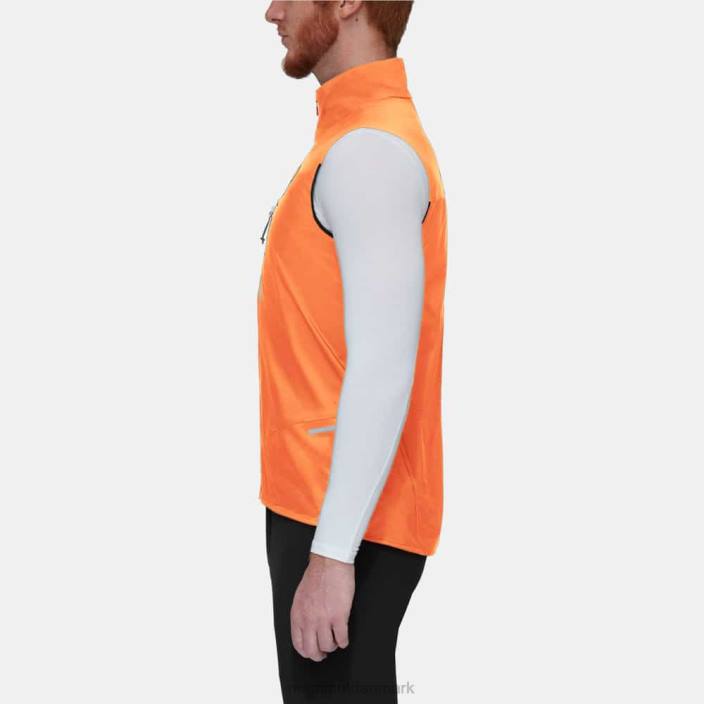 Mammut Mænd aenergy tr wb hybrid vest mørk mandarin-sort 2TDP668