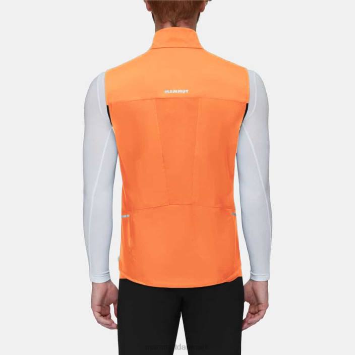 Mammut Mænd aenergy tr wb hybrid vest mørk mandarin-sort 2TDP668